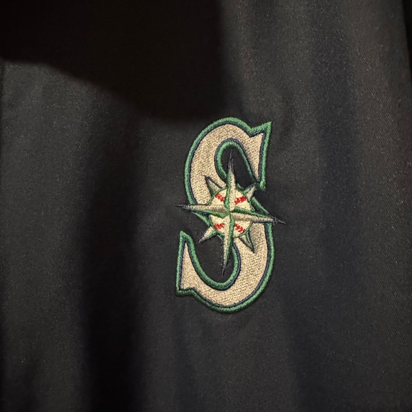 Seattle Mariners MLB T-Mobile Park Jacket Blue Softshell - Picture 3 of 4